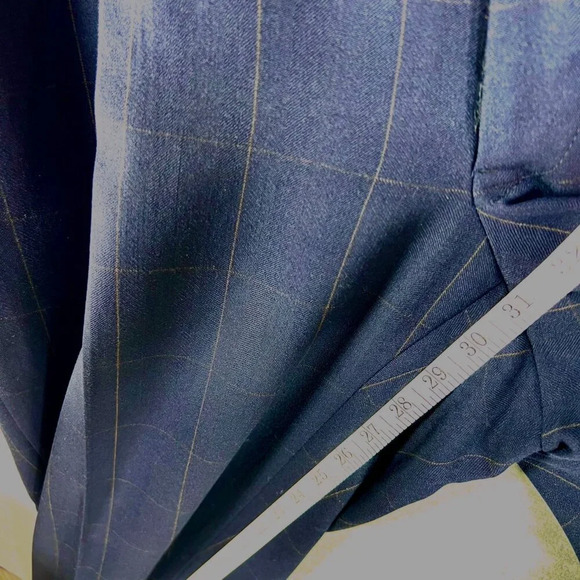 Polo University Club Ralph Lauren Mens 42L 40x Wool Suit Windowpane Quiet Luxury - Picture 12 of 16